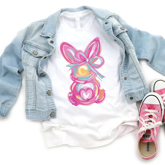 Easter Bunny Girls Tee