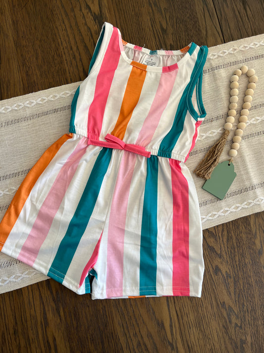 Striped Romper